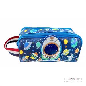 جامدادی دوزیپ وست دسته دار فضانورد کد2094-1